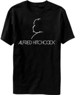 Alfred Hitchcock Stack Silhouette Men's T shirt: Novelty T Shirts: Clothing