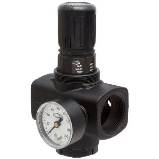 Dixon R17 B00RG Norgren Series Regulator with Gauge, 1" Size, 440 SCFM, 1 1/2" Port Size, 5 125 PSI: Compressed Air Regulators: Industrial & Scientific