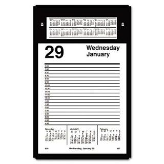 AT A GLANCE Pad Style Desk Calendar Refill, 5 x 8 Inches, 2013 (E458 50) : Office Desk Pad Calendars : Office Products