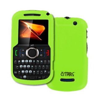 EMPIRE Neon Green Rubberized Hard Case Cover for Boost Mobile Motorola Clutch + I475: Cell Phones & Accessories