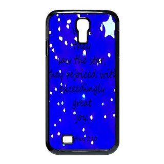 Custom Bible Verse Cover Case for Samsung Galaxy S4 I9500 S4 449 Cell Phones & Accessories