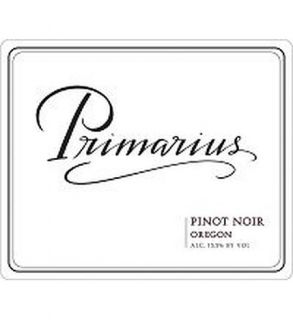 Primarius Pinot Noir 2011 750ML: Wine