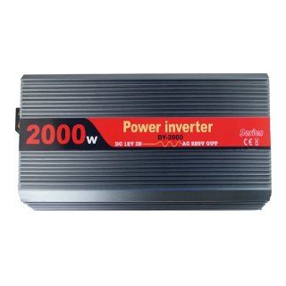 SUVPR DY 2000 2000W DC12V to AC220V Power Inverter Converter : Vehicle Power Inverters : Car Electronics
