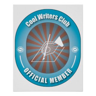 Cool Writers Club Poster