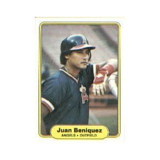 1982 Fleer #452 Juan Beniquez: Sports Collectibles