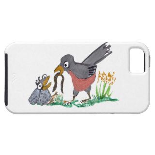 No More Worms Mom says Baby Robin. iPhone 5 Covers