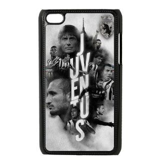 Custom Your Own Popular FC Juventus logo Ipod Touch 4 Case Cover Best Christmas Gift For Friends and Family!: Electronics