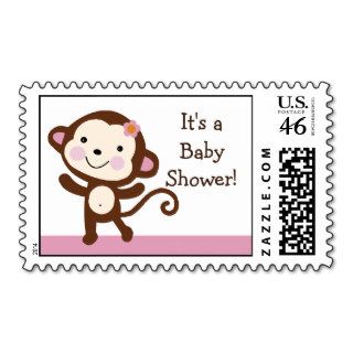 Jungle Jill Monkey Girl Stamps/Postage