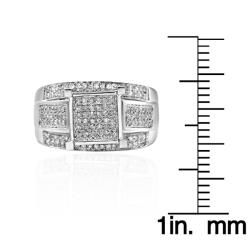 14k White Gold 3/4ct. TDW White Diamond Ring (G H, I1 I2) Engagement Rings