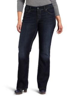 Silver Jeans Juniors Plus Size Suki Bootcut Jean, Dark Blue, 24x33 at  Womens Clothing store