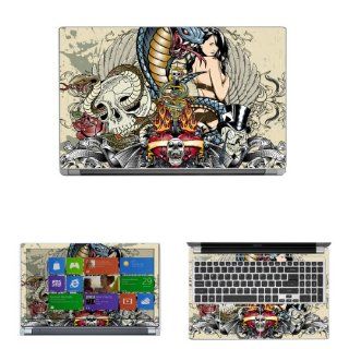 Decalrus   Decal Skin Sticker for Acer Aspire V5 471P with 14" Touchscreen (NOTES Compare your laptop to IDENTIFY image on this listing for correct model) case cover wrap V5 471P 216 Electronics