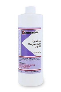 Calcium Magnesium Liquid 473 ml/16 fl oz Liquid   Kirkman Health & Personal Care