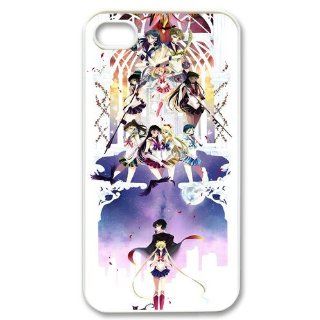 Custom Sailor Moon Cover Case for iPhone 4 4s LS4 3596: Cell Phones & Accessories