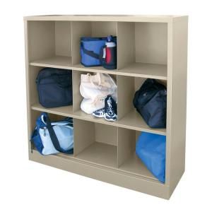 Cubby 46 in. x 52 in. Putty 9 Cube Organizer IC00461852 07