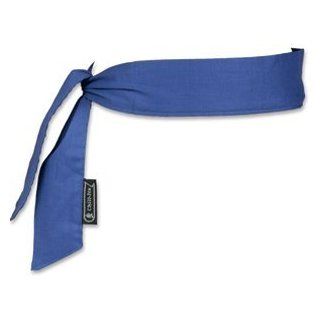 CHILL ITS COOLING NECK BANDANA/HEADBAND   SOLID BLUE   12 PIECE PACK : Sports Headbands : Sports & Outdoors