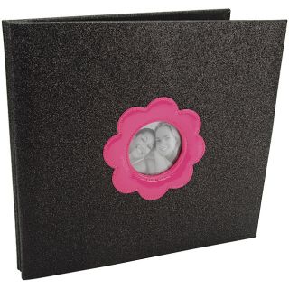 Flower Window Black 12x12 Postbound Album Colorbok 12 x 12 Scrapbooking Kits