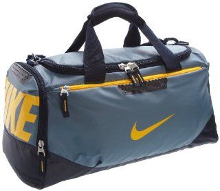 Nike Male Team Traning Cylindrical Travel Bag 37 Liters Grey Orange BA4517 476: Sports & Outdoors