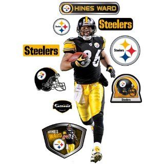 Fathead NFL Pittsburgh Steelers Hines Ward Wall Graphic : Sports Fan Prints And Posters : Sports & Outdoors