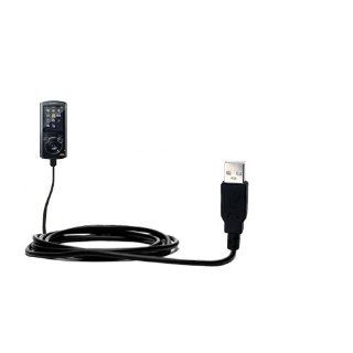 Classic Straight USB Cable suitable for the Sony Walkman NWZ E463 E465 with Power Hot Sync and Charge Capabilities   Uses Gomadic TipExchange Technology: MP3 Players & Accessories