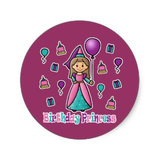 Birthday Princess Sticker