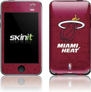 NBA   Miami Heat   Miami Heat Red Primary Logo   iPod Touch (2nd & 3rd Gen)   Skinit Skin : MP3 Players & Accessories