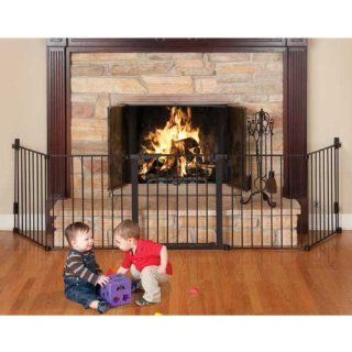 Auto Close HearthGate Black 132" x 31" by Kidco : Indoor Safety Gates : Baby