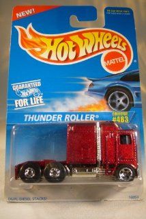 Hot Wheels Mattel 1982 Thunder Roller #483 1:64 Die Cast Collector Car: Toys & Games