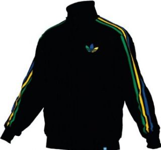 adidas Men's Grun Adi Firebird Track Top, Black, Small : Athletic Warm Up And Track Jackets : Clothing