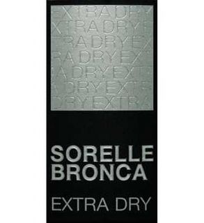 Sorelle Bronca Prosecco Extra Dry NV 750ml Wine