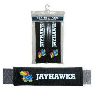 Kansas Jayhawks Official NCAA Seat Belt Pads by Fremont Die 567299: Sports & Outdoors