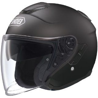 Shoei Solid J Cruise Harley Touring Motorcycle Helmet   Matte Black / Small: Automotive