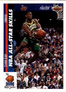 1992 Upper Deck   NBA All Star Skills   Shawn Kemp   Sonics   Card # 481: Sports & Outdoors