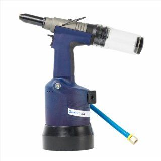 AVDEL GENESIS NG4 HYDRO PNEUMATIC RIVET TOOL, INCLUDES 1 NOSE TIP FOR SETTING 1/4, INTERLOCK & Q RIVETS PULL FORCE 4200 LBF. Hand Staplers And Tackers
