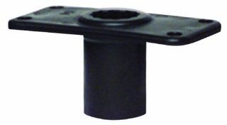 Wise Rod Holder with Flush Mount, Black : Boat Seating Accessories : Sports & Outdoors
