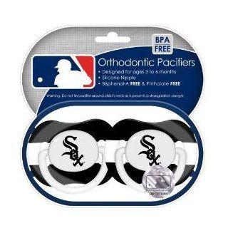 Chicago White Sox Pacifiers 2 Pack Safe BPA Free : Baby Pacifiers : Baby