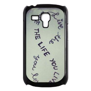 Live the Life You Love, Love the Life You Live Samsung Galaxy S3 mini i8190 Case: Cell Phones & Accessories
