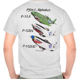 pfive1 alphabet t shirts