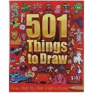 501 Things to Draw: Easy Step by Step Instructions: 9781846669354: Books