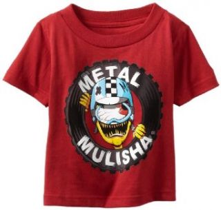 Metal Mulisha Boys 2 7 Toddlers Crash Tee, Red, 2T Fashion T Shirts Clothing