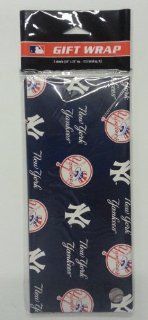 MLB New York Yankees Wrapping Paper : Ny Yankees Merchandise : Sports & Outdoors