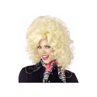 Womens Country Western Diva Costume Wig: Clothing