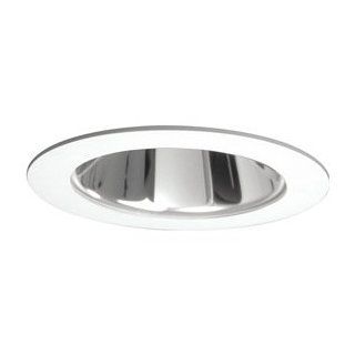 Halo 494SC06   6 in.   Specular Reflector Trim with White Trim Ring   Fits Halo LED Downlight Modules: Camera & Photo
