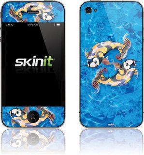 Animals   Koi Yin Yang on Blue   iPhone 4 & 4s   Skinit Skin: Cell Phones & Accessories