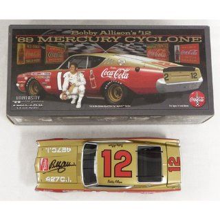 #12 Bobby Allison Autographed 1969 Mercury Cyclone 1/24 Diecast Car: Sports & Outdoors
