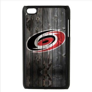 Wood Look NHL Carolina Hurricanes Accessories Apple iPod Touch 4 iTouch 4th Best Designer Case Cover Protector: Cell Phones & Accessories