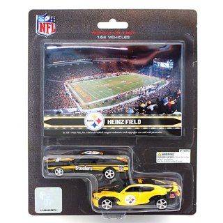 NFL Pittsburgh Steelers Ford Mustang and Dodge Charger 1:64 Scale Diecast Cars : Sports Fan Toy Vehicles : Sports & Outdoors