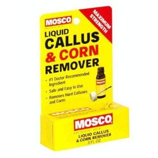 Mosco Callus and Corn Remover Liquid   0.3 oz : Corn And Callus Remover Cushions : Beauty