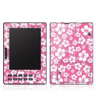 Aloha Pink Design Protective Skin Decal Sticker for Aztak EZ Reader Pocket Pro eBook Reader: MP3 Players & Accessories