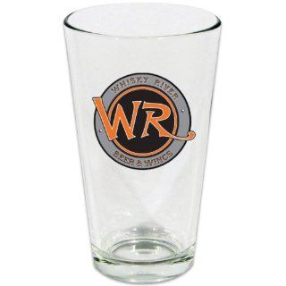 Whisky River Pint Glass: Beer Glasses: Kitchen & Dining