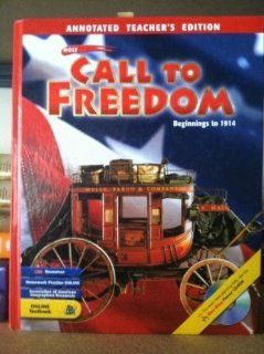Holt Call to Freedom: Beginnings to 1914 (9780030657771): Sterling Stuckey, Linda Kerrigan Salvucci: Books